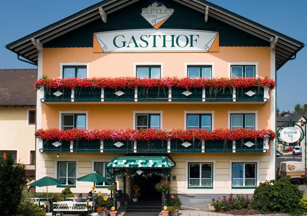 Hotel Blumauer Rainbach im Mühlkreis Buitenkant foto